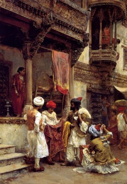  sil malerei - Die Seiden Merchants Indian